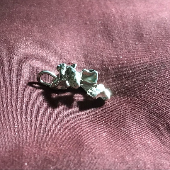 Sterling Silver Small Free Form Pendant - Picture 5 of 16